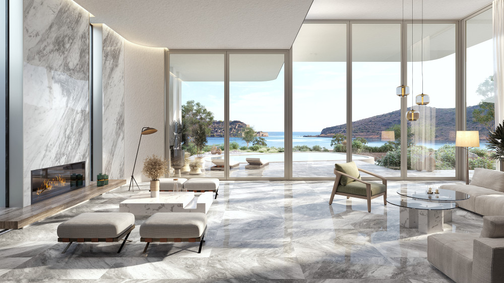 Aretusa Marble Living Room
