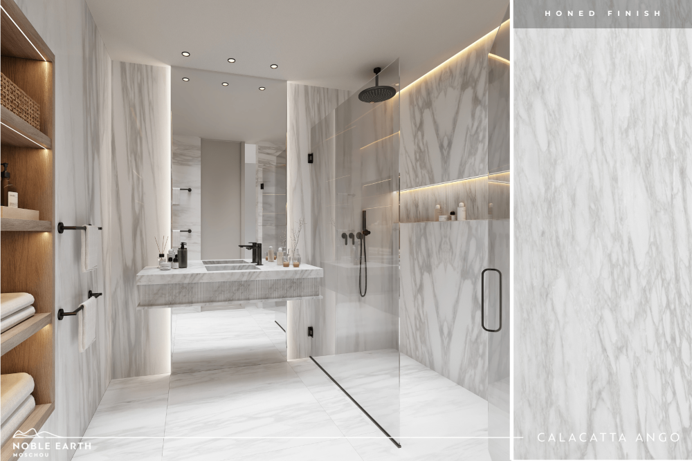 Calacatta Ango Bathroom Application