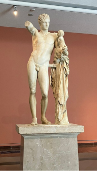 Statue Hermes by Praxiteles