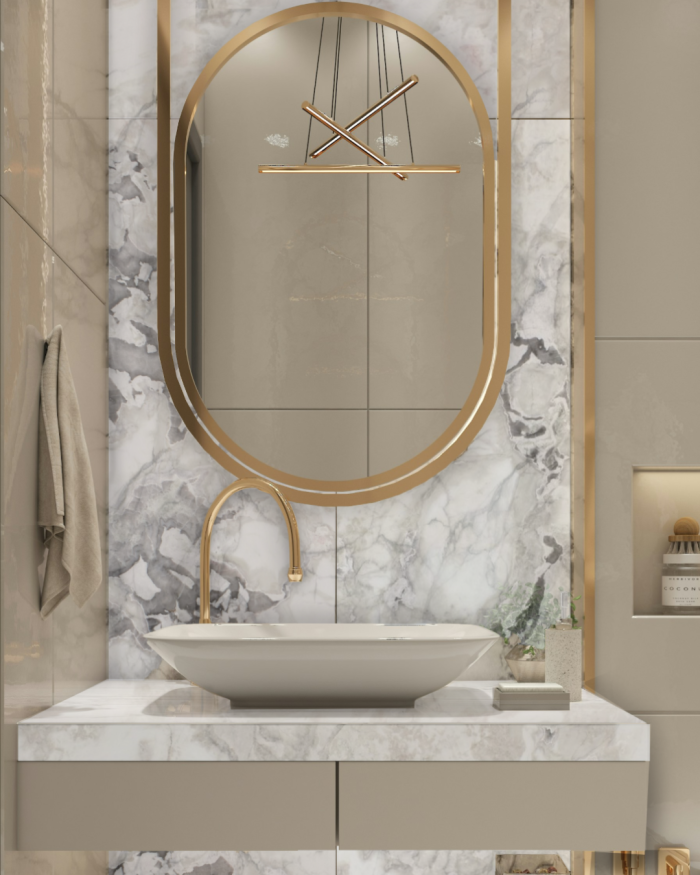 Karibid Fantrasy marble bathroom application