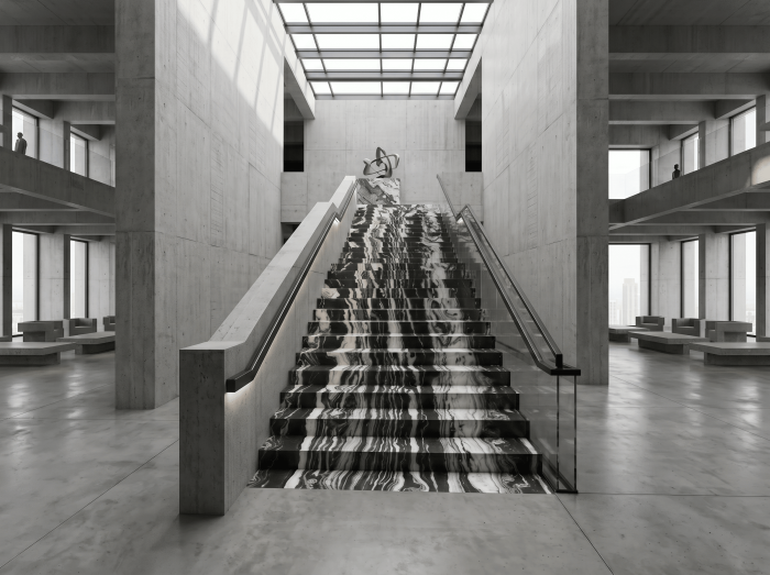 Nero Cabbana Staircase Application