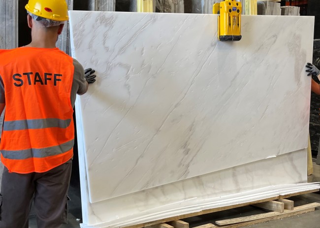 Karibib White slab