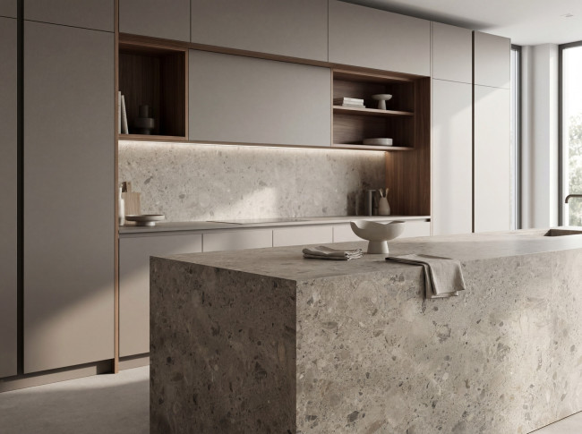 Ceppo Di Noci Kitchen Countertop Application