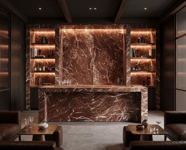 ROSSO IMPERIALE Bar Lounge Application